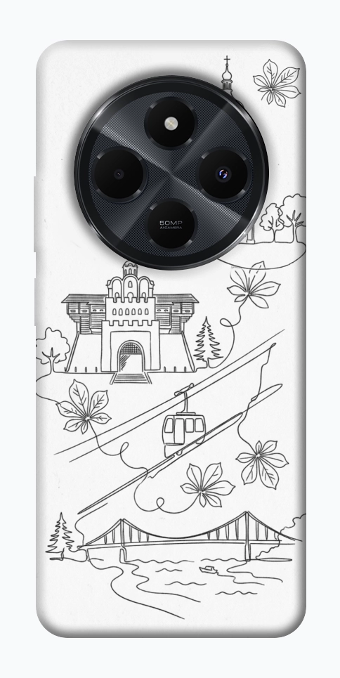 Чехол Kyiv spirit для Xiaomi Redmi 14C