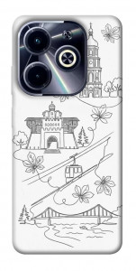 Чехол Kyiv spirit для TECNO Spark 20