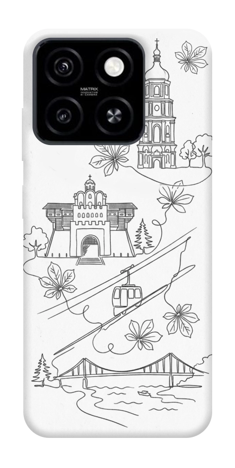 Чохол Kyiv spirit для ZTE Blade A55 4G