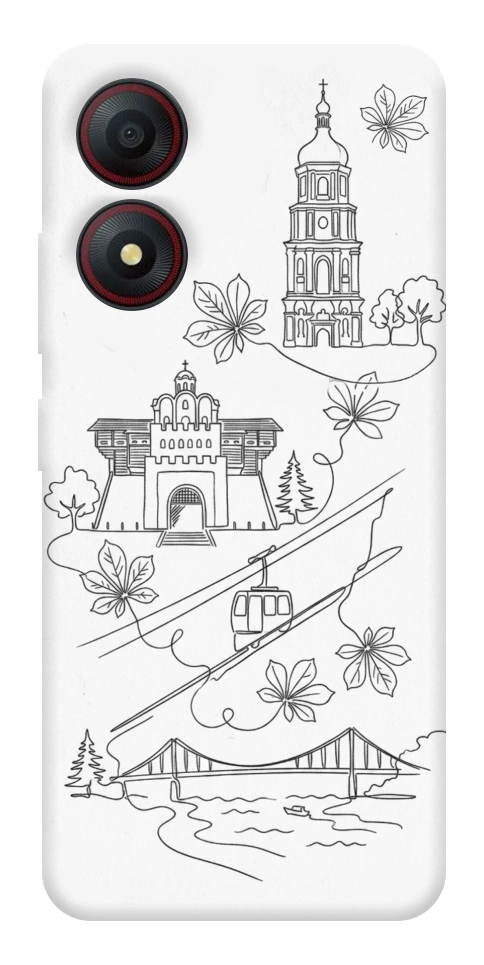 Чохол Kyiv spirit для ZTE Blade A34 4G