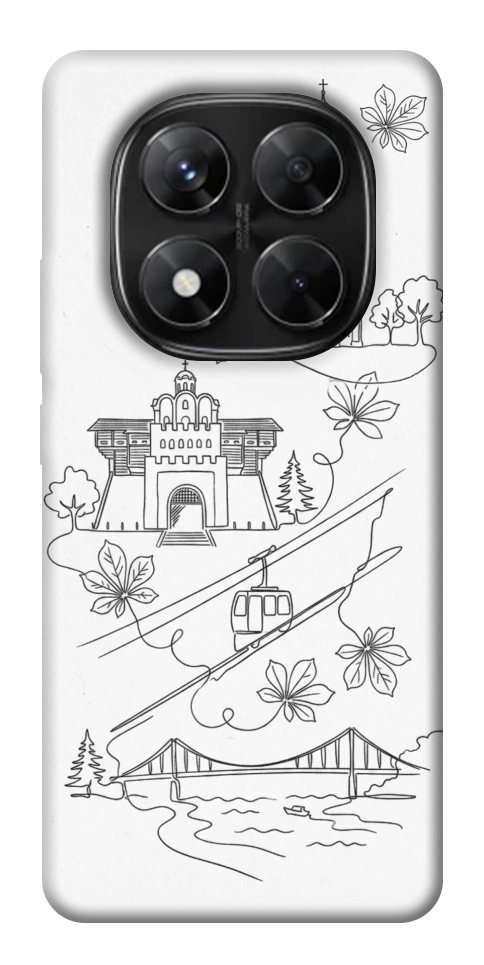 Чохол Kyiv spirit для Xiaomi Redmi Note 14 Pro 5G