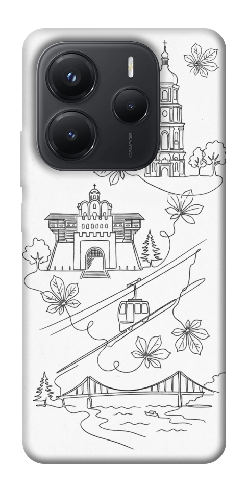Чохол Kyiv spirit для Xiaomi Redmi Note 14 5G