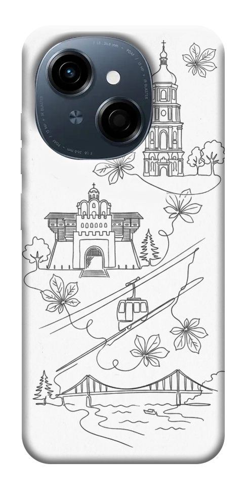 Чохол Kyiv spirit для TECNO Spark Go 1 (KL4)