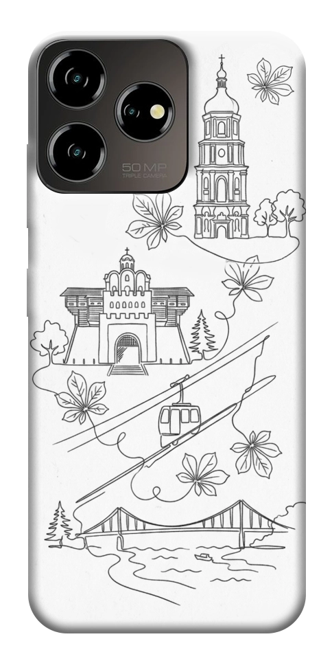 Чохол Kyiv spirit для ZTE Blade V50 Design 4G
