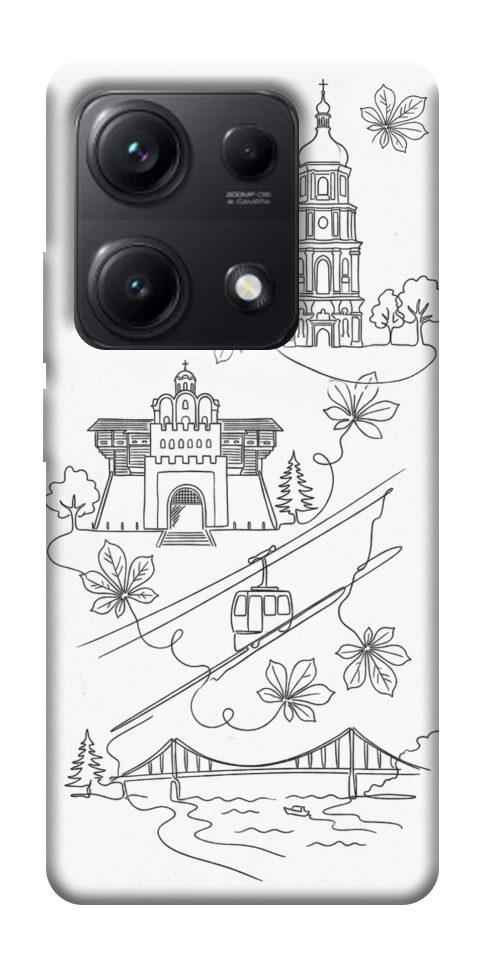 Чехол Kyiv spirit для Xiaomi Redmi Note 14S