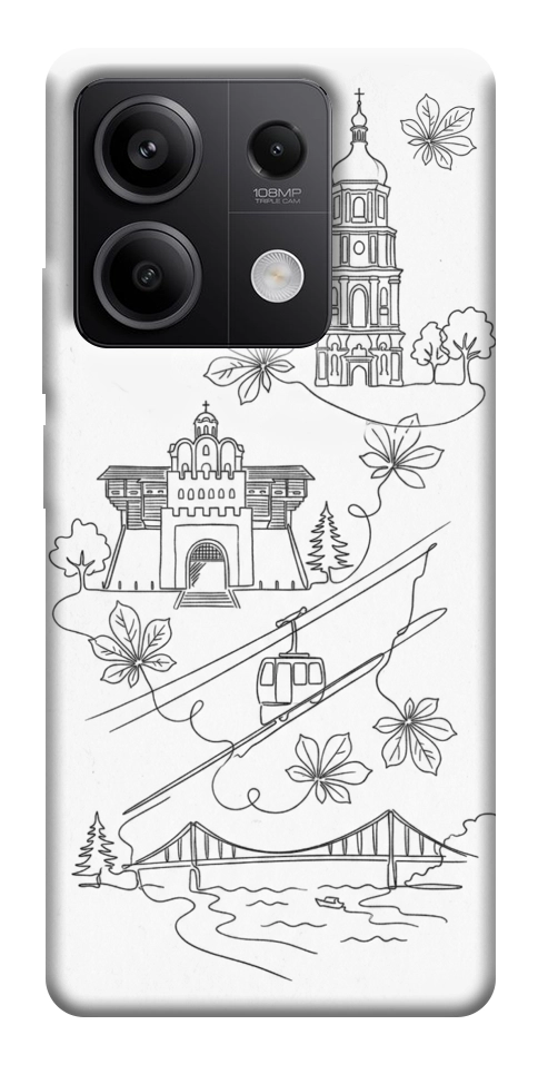Чехол Kyiv spirit для Xiaomi Redmi Note 13 5G