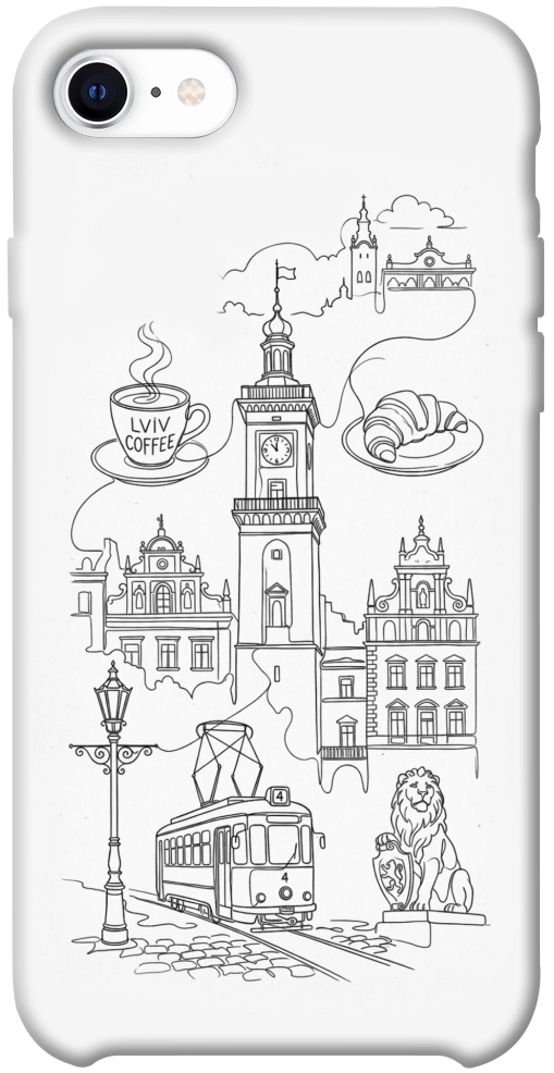 Чехол Lviv spirit для iPhone SE (2020)