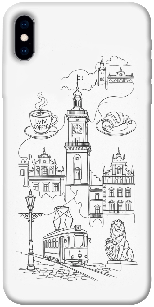 Чохол Lviv spirit для iPhone X