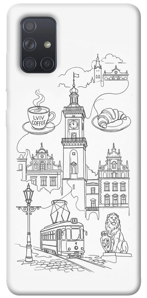 Чехол Lviv spirit для Galaxy A71 (2020)