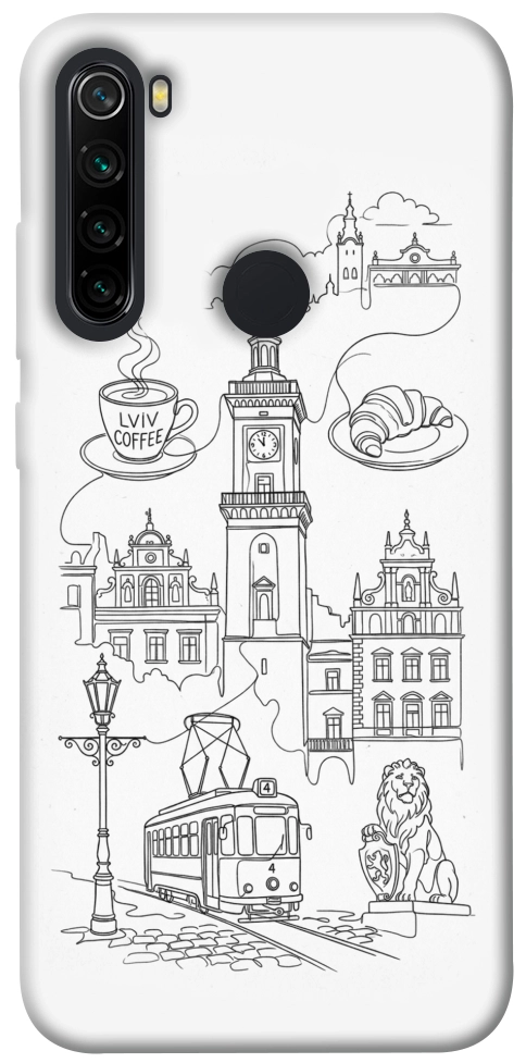 Чехол Lviv spirit для Xiaomi Redmi Note 8