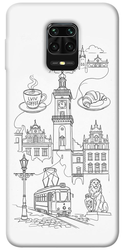 Чехол Lviv spirit для Xiaomi Redmi Note 9 Pro