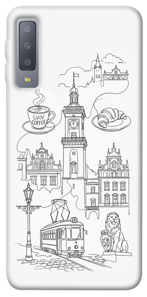 Чехол Lviv spirit для Galaxy A7 (2018)