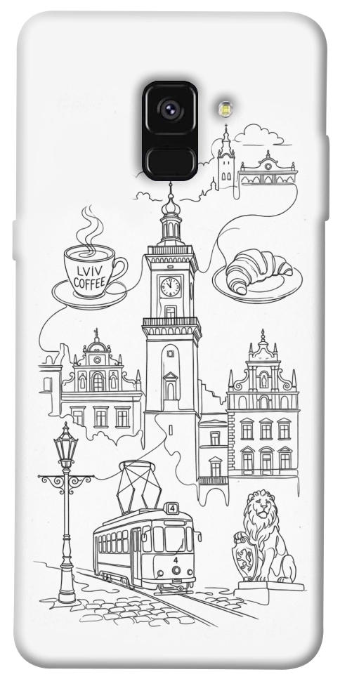 Чехол Lviv spirit для Galaxy A8 (2018)