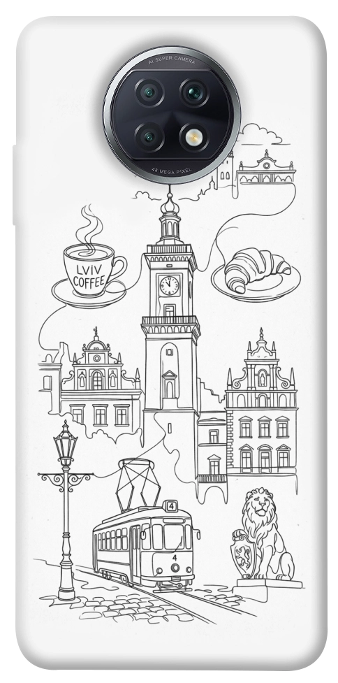 Чехол Lviv spirit для Xiaomi Redmi Note 9T