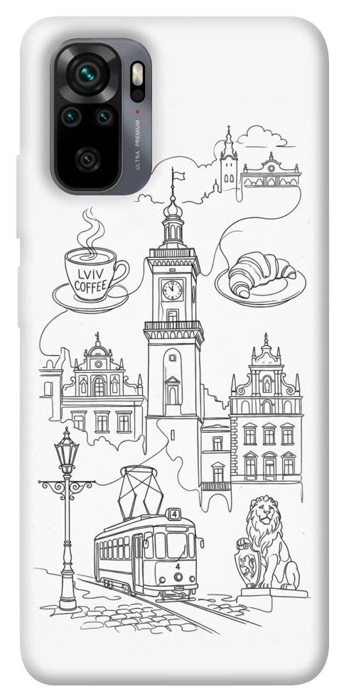 Чехол Lviv spirit для Xiaomi Redmi Note 10