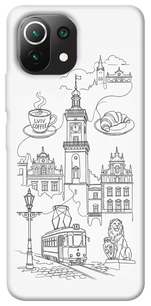 Чехол Lviv spirit для Xiaomi Mi 11 Lite