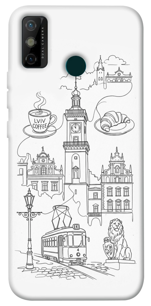 Чохол Lviv spirit для TECNO Spark 6 Go