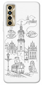 Чехол Lviv spirit для TECNO Camon 17P