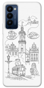 Чехол Lviv spirit для Tecno Camon 18 P