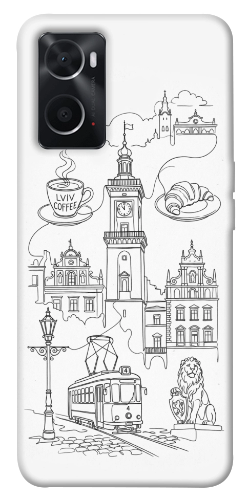 Чохол Lviv spirit для Oppo A76 4G
