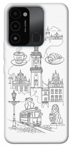 Чохол Lviv spirit для TECNO Spark 8C