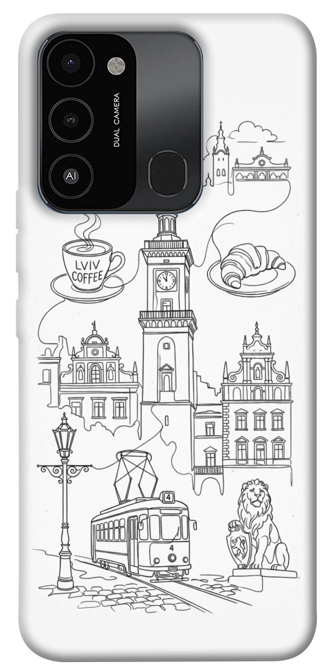 Чохол Lviv spirit для TECNO Spark Go 2022 (KG5m)