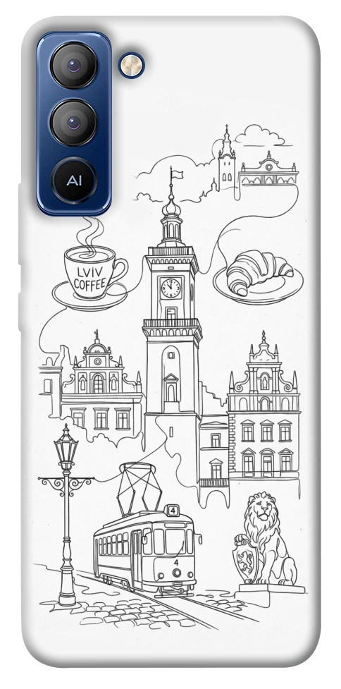 Чехол Lviv spirit для TECNO Pop 5 LTE