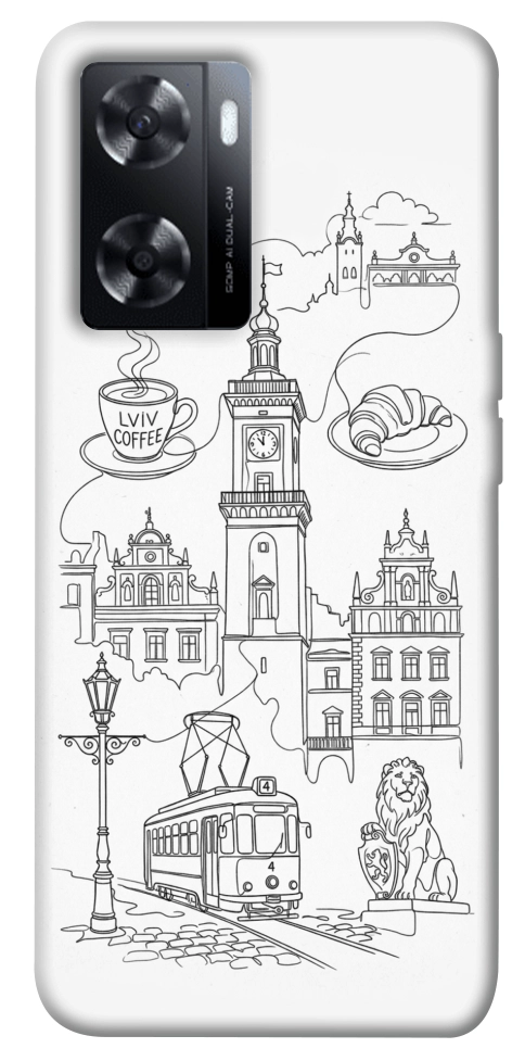 Чехол Lviv spirit для Oppo A57s
