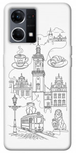 Чохол Lviv spirit для Oppo Reno 7 4G