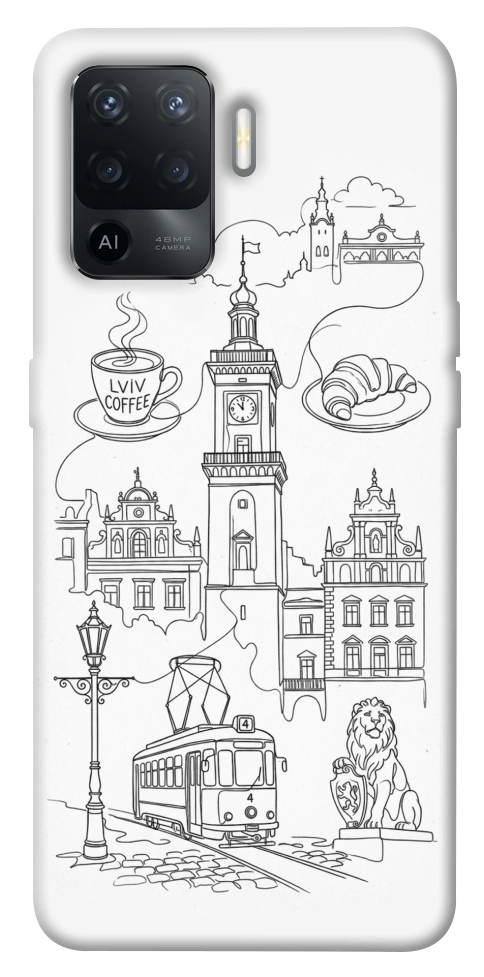 Чехол Lviv spirit для Oppo Reno 5 Lite