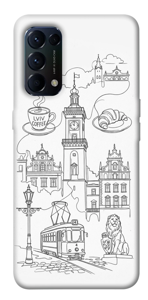 Чехол Lviv spirit для Oppo Reno 5 4G