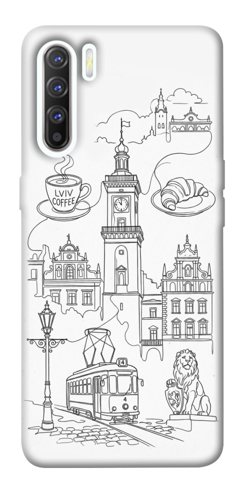 Чехол Lviv spirit для Oppo Reno 3