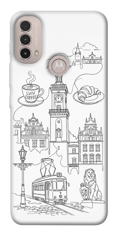 Чехол Lviv spirit для Motorola Moto E40
