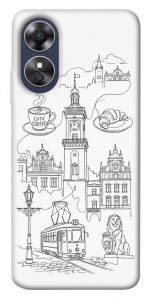 Чехол Lviv spirit для Oppo A17