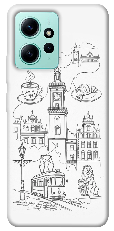 Чохол Lviv spirit для Xiaomi Redmi Note 12 4G
