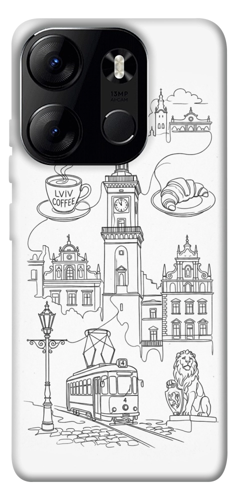 Чехол Lviv spirit для Tecno Spark Go 2023