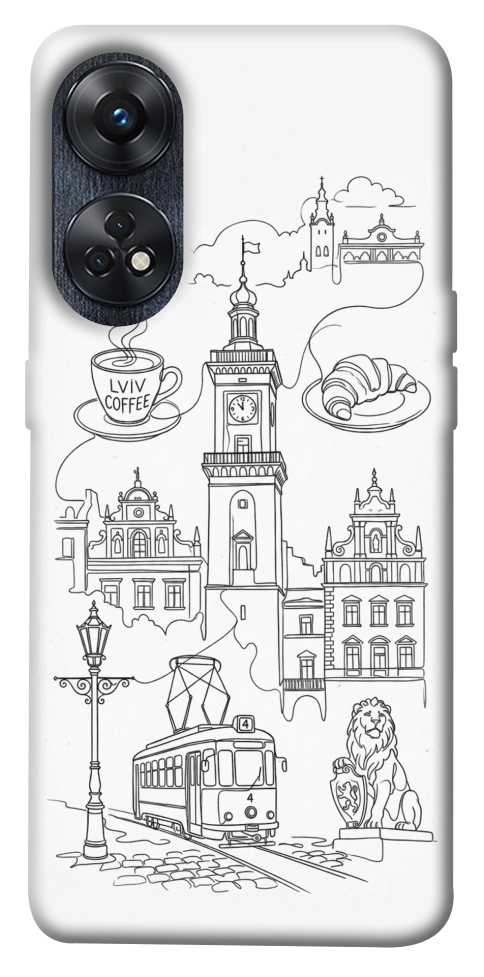 Чехол Lviv spirit для Oppo Reno 8 T 4G