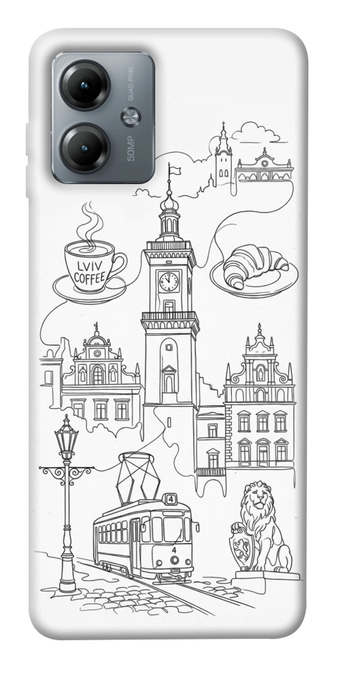 Чохол Lviv spirit для Motorola Moto G14