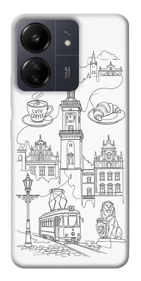 Чохол Lviv spirit для Xiaomi Redmi 13C