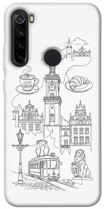 Чохол Lviv spirit для Xiaomi Redmi Note 8 2021