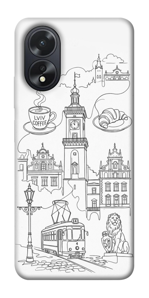 Чехол Lviv spirit для Oppo A38