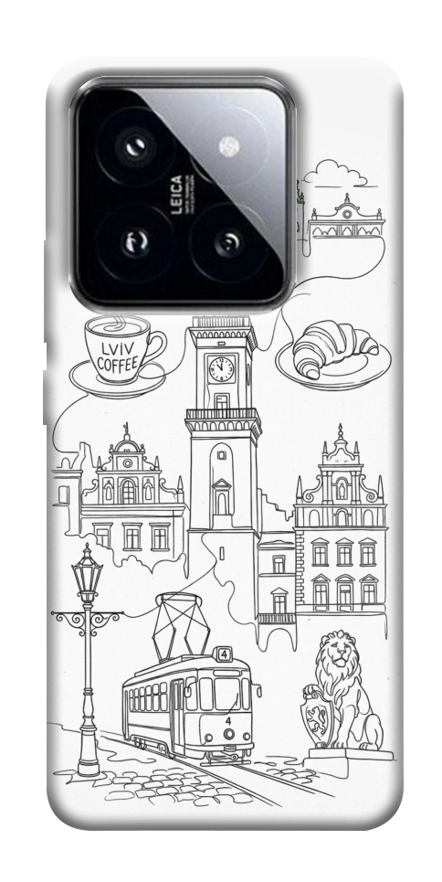 Чехол Lviv spirit для Xiaomi 14 Pro