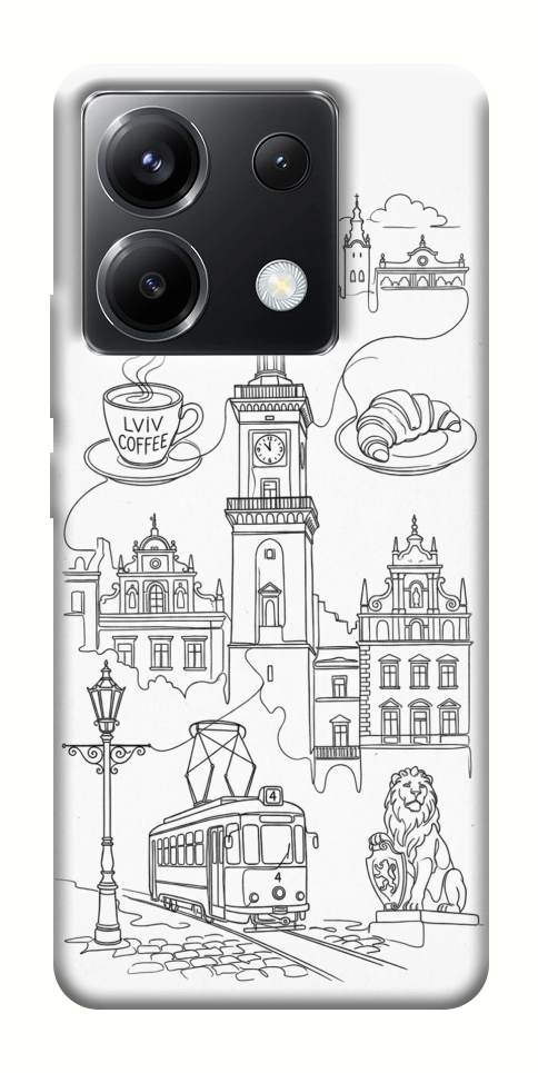 Чехол Lviv spirit для Xiaomi Poco X6