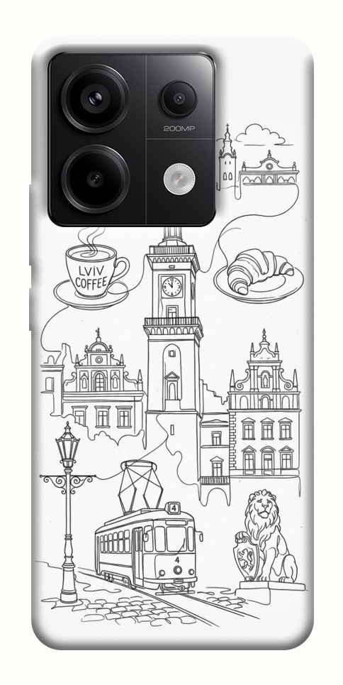 Чехол Lviv spirit для Xiaomi Redmi Note 13 Pro 4G