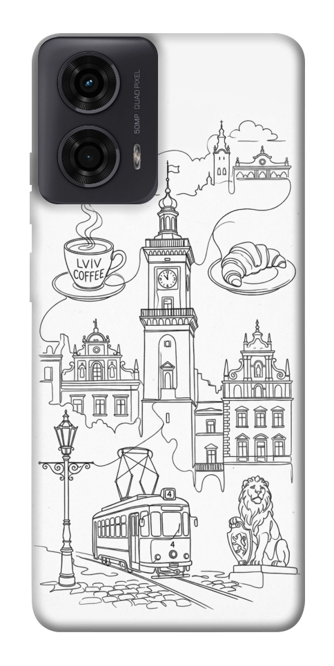 Чехол Lviv spirit для Motorola Moto G04