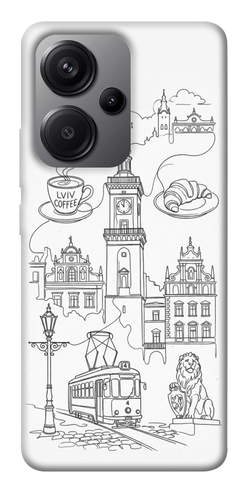 Чехол Lviv spirit для Xiaomi Redmi Note 13 Pro+