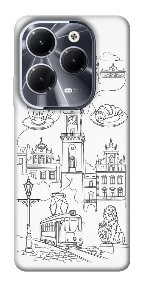 Чехол Lviv spirit для Infinix Hot 40
