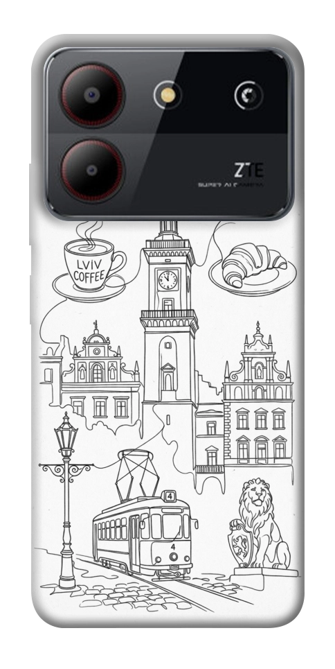Чохол Lviv spirit для ZTE Blade A54 4G