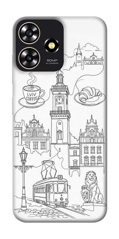 Чехол Lviv spirit для ZTE Blade A73 4G