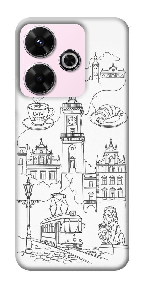 Чохол Lviv spirit для Xiaomi Redmi 13 4G